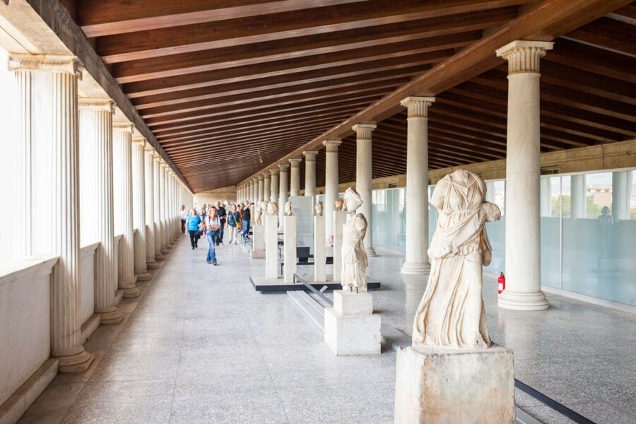 Athens: Ancient Agora E-Ticket and Audio Tour - The Tholos and the ruined Bouleuterion