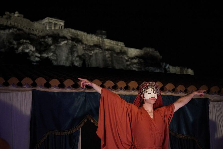 Athens: Ancient Greek Theater Performance - The rooftop view is part of the ticket