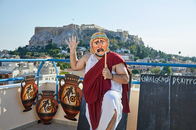 Athens: Ancient Greek Theatre Murder Mystery Experience - Why the rooftop setting matters