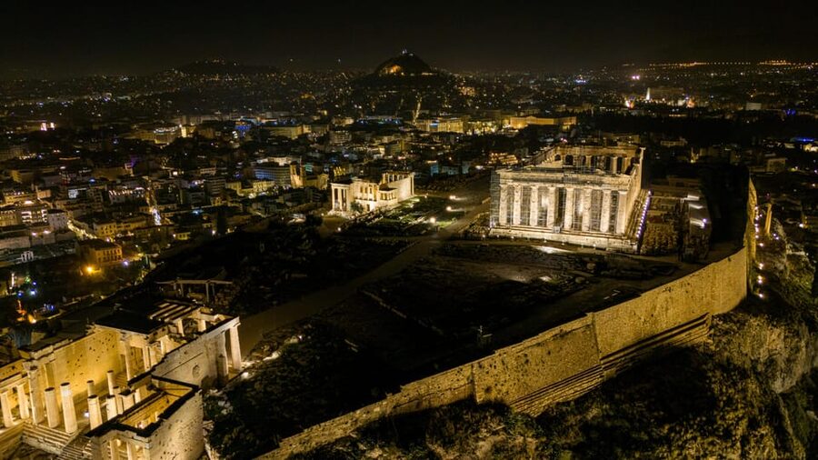 Athens and Piraeus: Private Night Tour - Key points at a glance