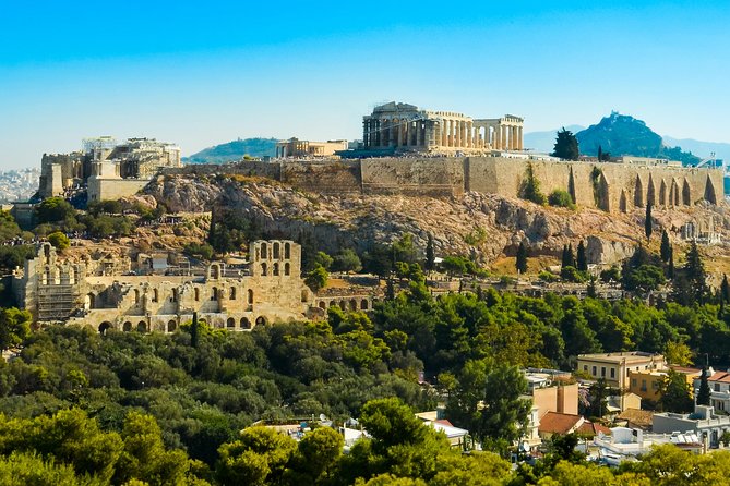 Athens and Piraeus Private Tour For Groups - Seeing Athens from the van
