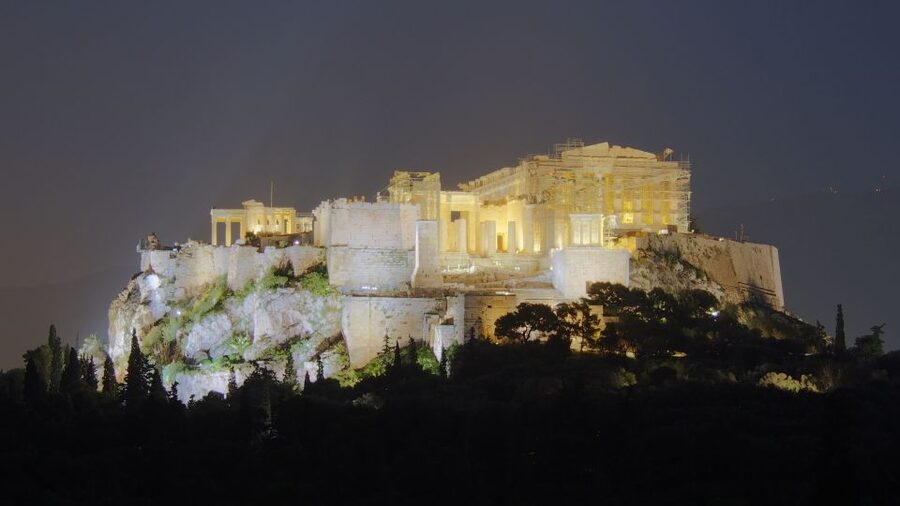 Athens at Night Small-Group Walking Tour with Dinner - How demanding is the four-hour walk?