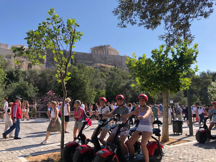 Athens: Award-Winning Acropolis Guided e-Scooter Tour - Areopagus Hill and the birth of public debate
