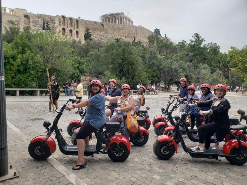 Athens: Award-Winning Acropolis Guided e-Scooter Tour - The secret viewpoint and National Observatory