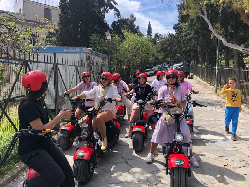 Athens: Award-Winning Acropolis Guided e-Scooter Tour - Thissio, Agia Marina, and the Temple of Hephaestus