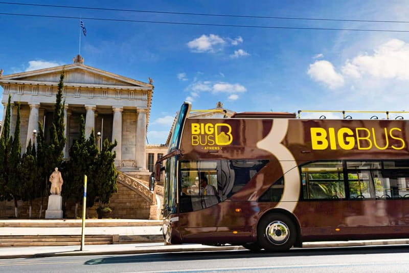 Athens: Big Bus Hop-on, Hop-off Tour by Open-Top Bus - Why this bus works well in Athens