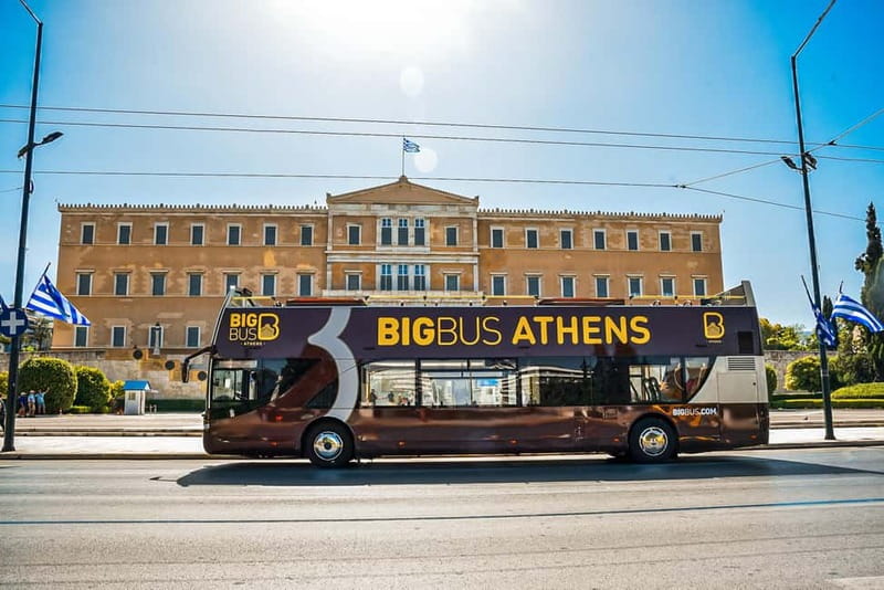 Athens: Big Bus Hop-on, Hop-off Tour by Open-Top Bus - The Acropolis, Plaka, and Temple of Zeus