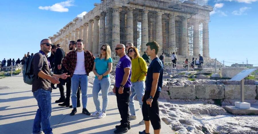 Athens: Bike Tour with Acropolis & Parthenon Visit - Ancient Athens by bike, from Thiseio to Kerameikos