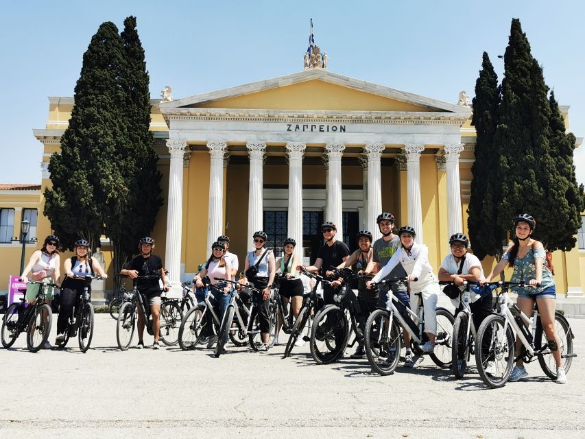 Athens: Bike Tour with Acropolis & Parthenon Visit - From Olympic marble to the Zappeion gardens
