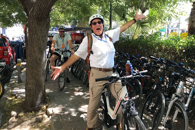 Athens by E-Bike: Monuments, Food & Transfers (Cruise Tour) - The Panathenaic Stadium and modern Athens