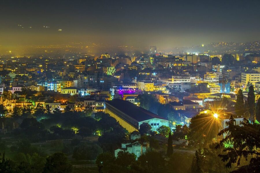 Athens by Night: 4-Hour Guided Private Tour - The National Library, University, and Academy