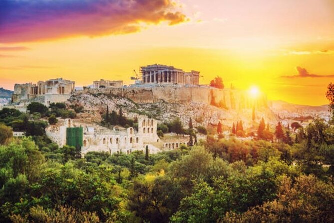 Athens by night - A panoramic walk along Hermes Street