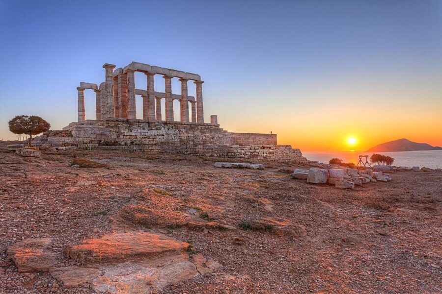 Athens: Cape Sounion &Temple of Poseidon Sunset Tour & Audio - Luxury vehicles make the coastal road easier