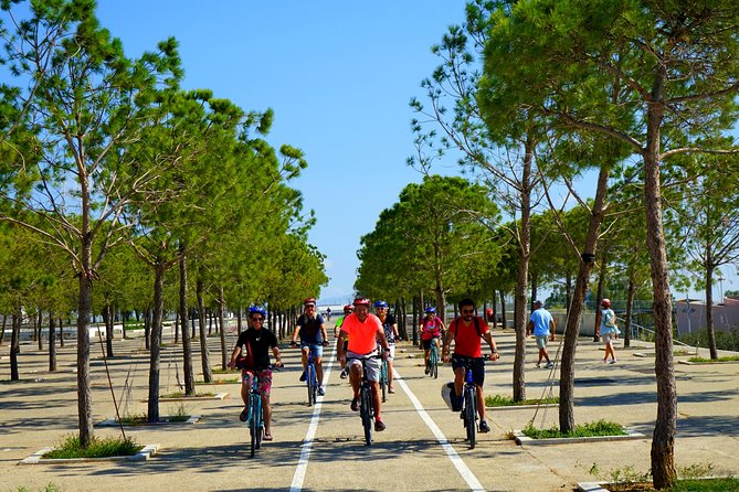 Athens City and Sea bike tour - Starting below the Acropolis in Plaka