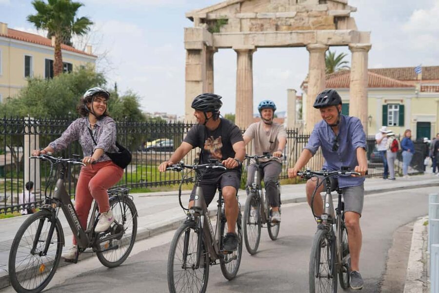 Athens: City Highlights Bike tour - Filopappou and the best early view of the Acropolis
