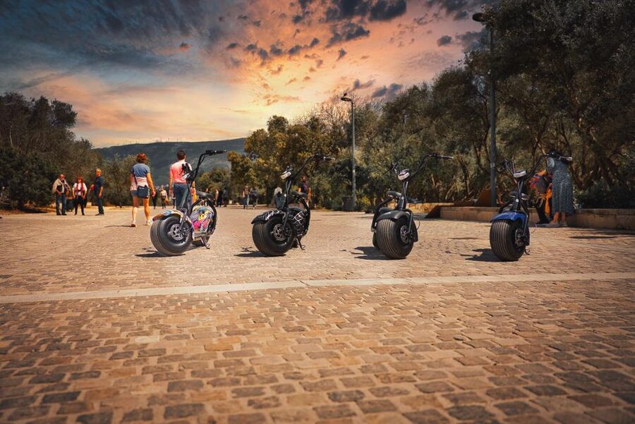 Athens: City Highlights Guided E-Scooter Tour - Monastiraki, Hadrian’s Library, and the Roman Forum
