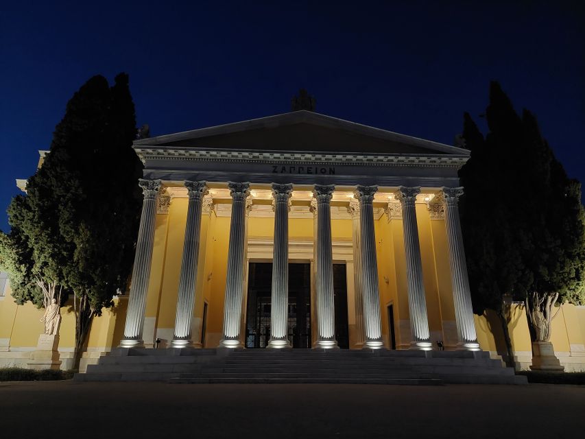 Athens: City Highlights Nighttime Walking Tour in Spanish - Panathenaic Stadium and Athens’ Olympic legacy