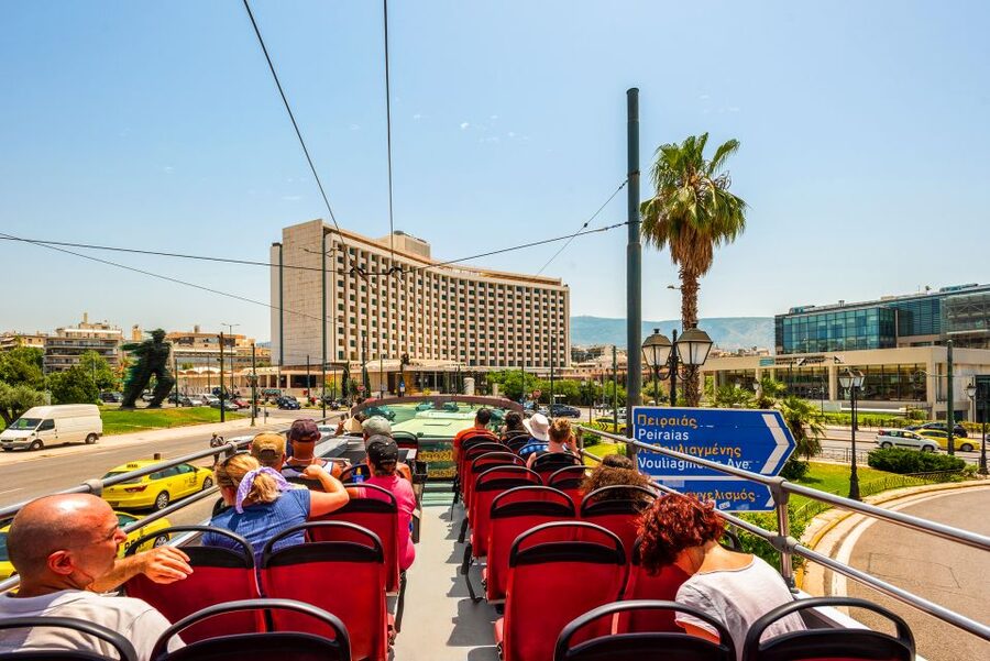 Athens: City Sightseeing Hop-On Hop-Off Bus Tour - Riding the Beach and Riviera route
