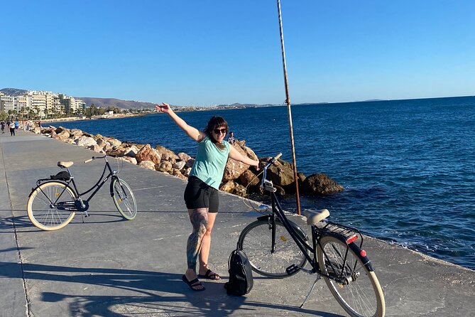 Athens Coastal Bike tour and Swimming Adventure - Riding back as the light softens