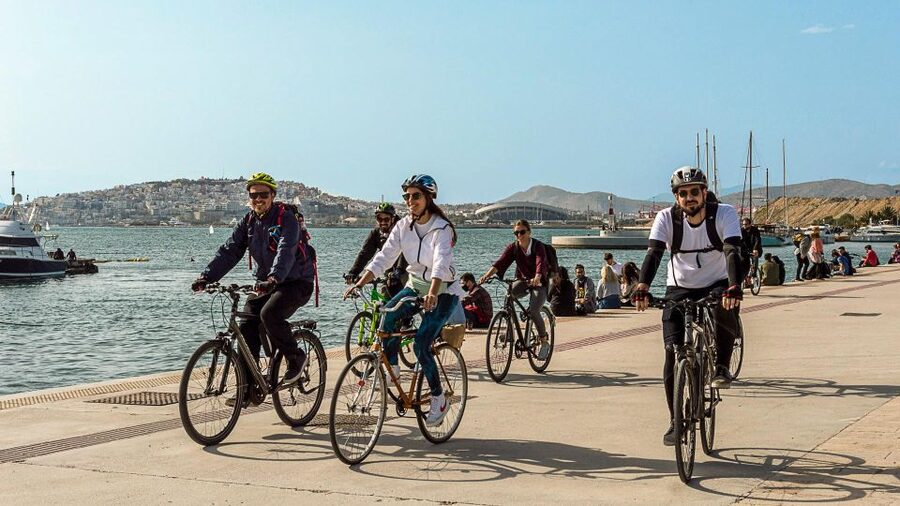Athens Coastline: Explore by Bike - Kalamaki Beach: the tour’s best pause