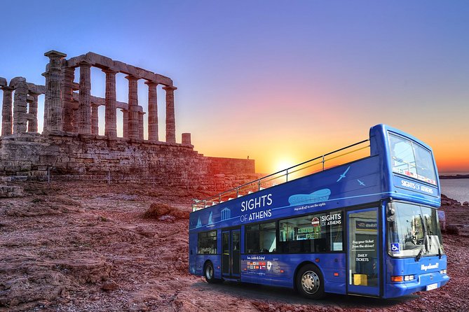 Athens Combo: Hop-on Hop-off Bus & Cape Sounion Sunset Tour - The two-day Athens bus pass