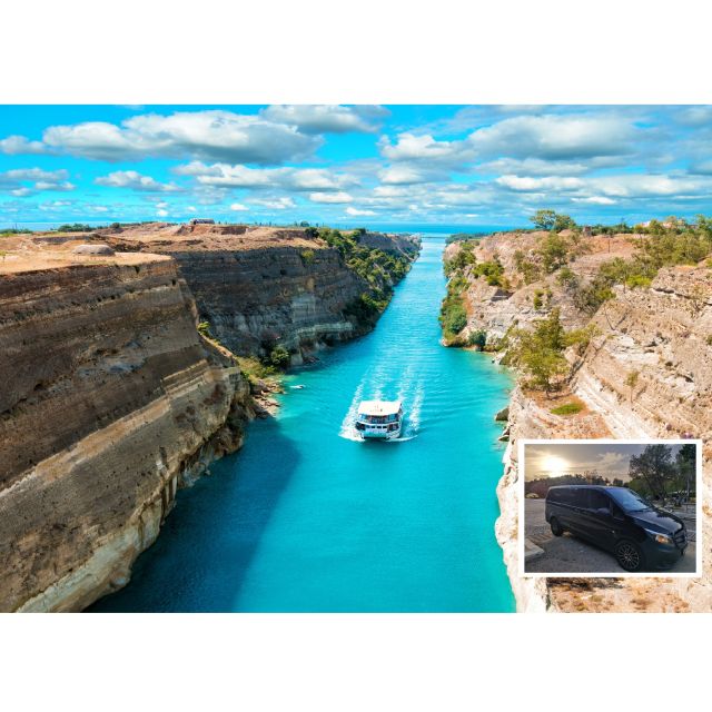 Athens: Corinth Canal and Mycenae Private Half-Day Trip - Seeing the Corinth Canal from above