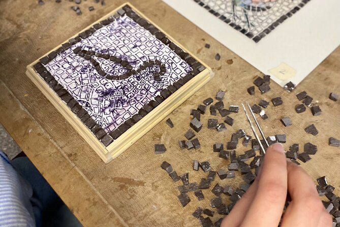 Athens: Create Your Own Mosaic 3h Private Art Class - The finished mosaic is personal, but not instantly portable