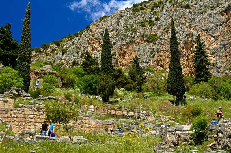 Athens: Delphi Day Tour with Museum & Arachova Village Visit - Arachova, lunch, and mountain views