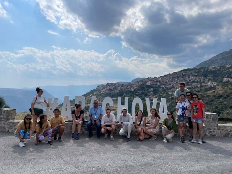Athens: Delphi Guided Trip with Optional Lunch and Entry - Walking through Apollo’s sanctuary