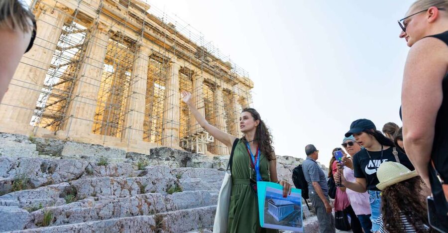Athens: Early Morning Guided Tour to Acropolis and Museum - The Theater of Dionysus and the south slope