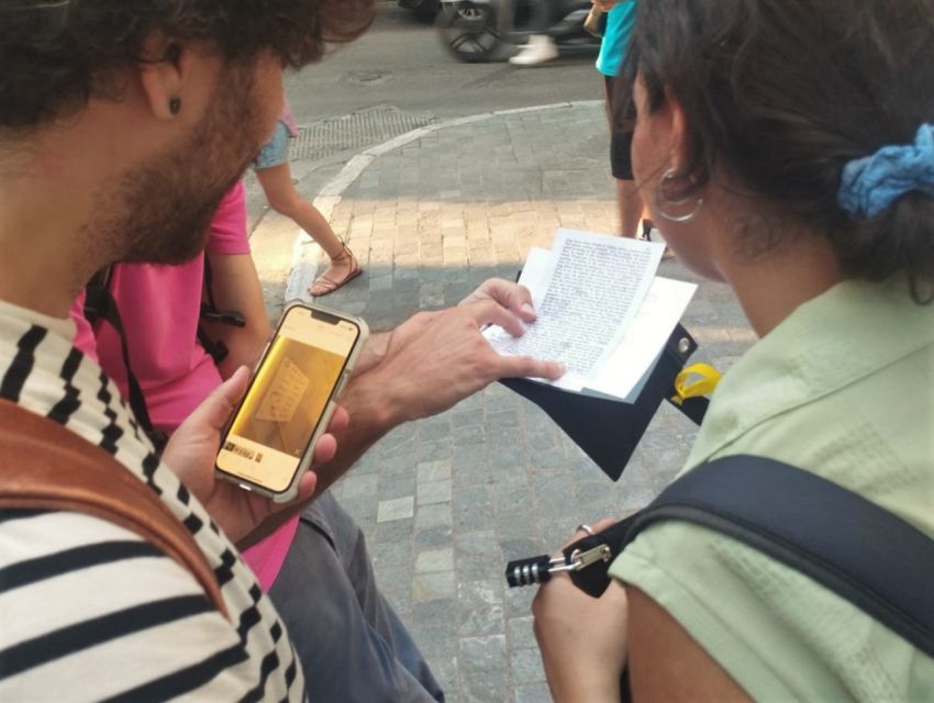 Athens Escape City Game "The Journey Through Time" - Passing the Temple of Olympian Zeus