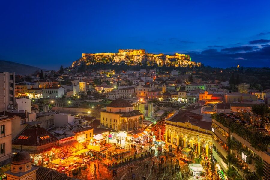 Athens: Evening Food Walking Tour - Meeting at Athinas 7 near Monastiraki