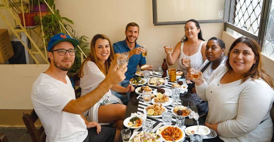 Athens: Evening Food Walking Tour - Monastiraki starts the tasting