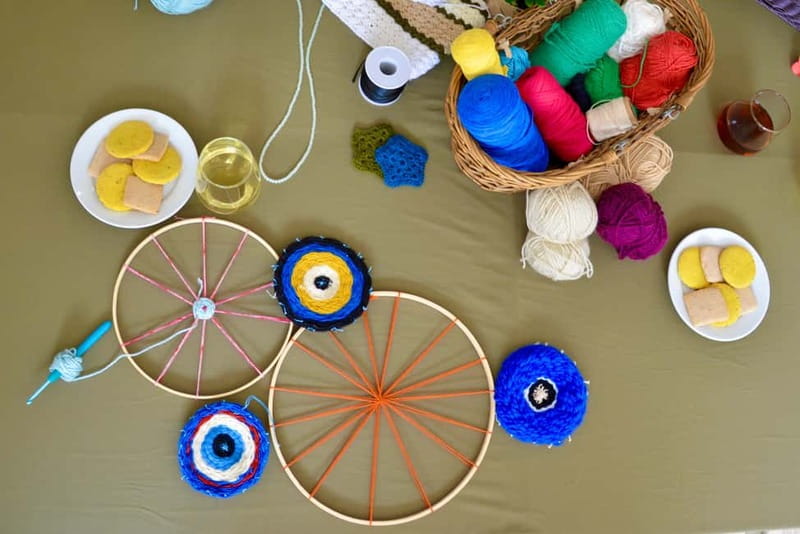 Athens: Evil Eye Weaving Workshop - Why the handmade souvenir matters