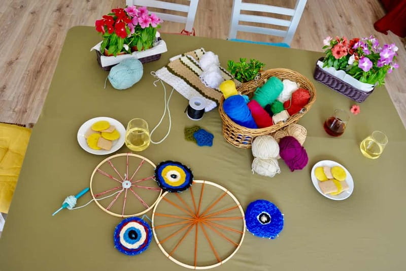 Athens: Evil Eye Weaving Workshop - Price and overall value at $45.17