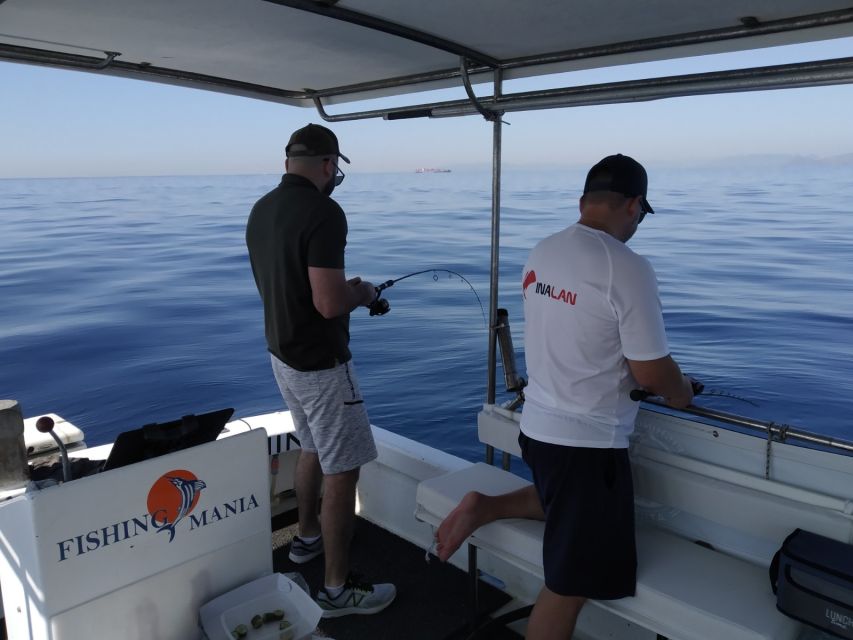 Athens: Fishing Trip Experience on a Boat with Seafood Meal - The Saronic Gulf between fishing stops