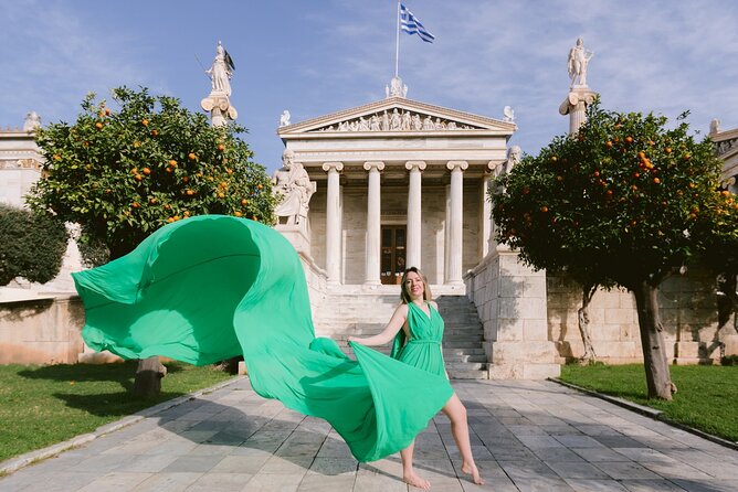 Athens Flying Dress Photo Shoot with a Professional Photographer - Practical tips for a smoother shoot