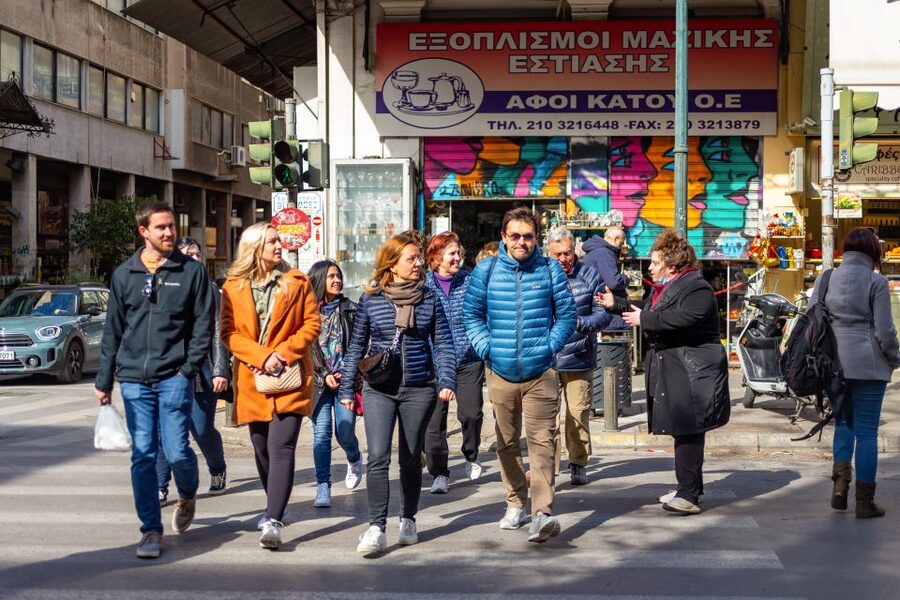 Athens: Food Market Visit and Cooking Class with Wine - Preparing five Greek dishes