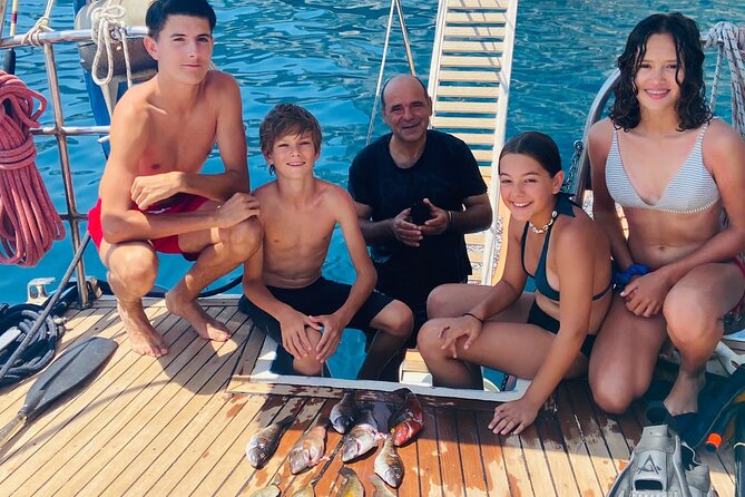 Athens full day sailing cruise and food experience - Swimming, snorkeling, and kayaking from the boat