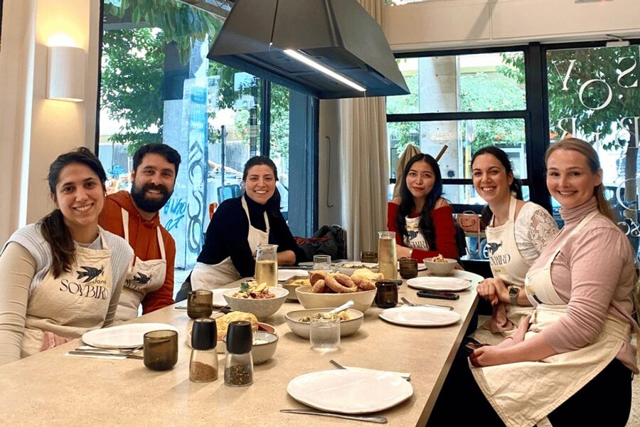 Athens: Greek Cooking Class with Meal and Drinks - Cooking Greek classics without meat or dairy