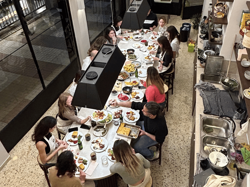 Athens: Greek Cooking Class with Meal and Drinks - Ekmek and the final shared buffet
