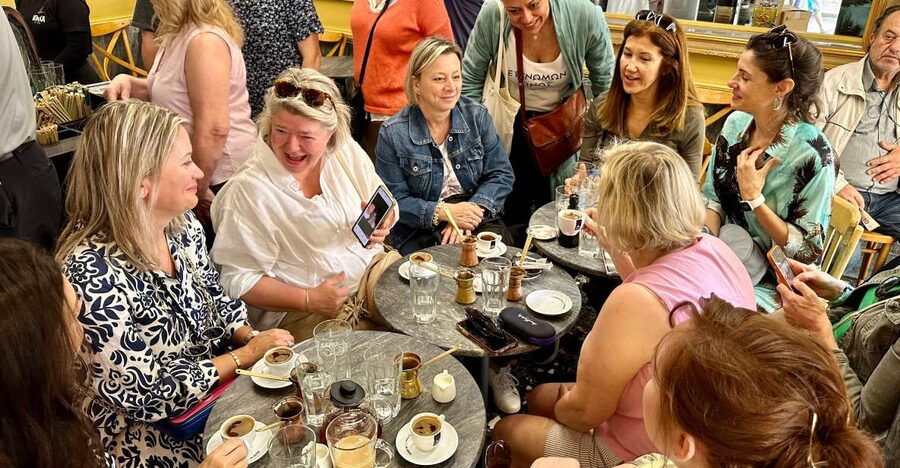 Athens: Greek Food Tasting and Market Walking Tour - Seeing the working Varvakios Market
