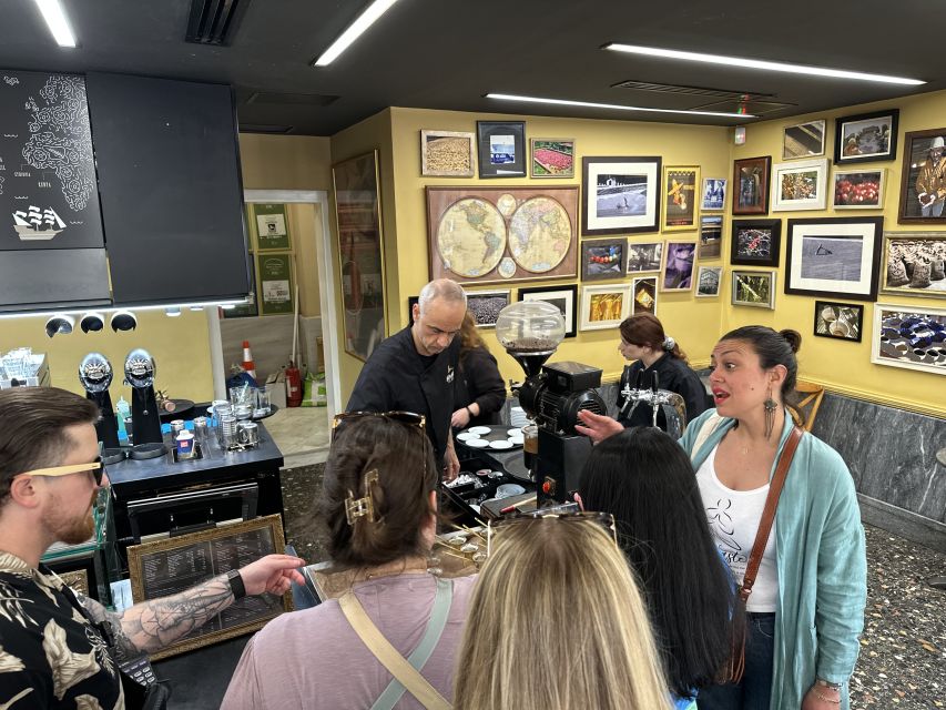 Athens: Greek Food Tasting and Market Walking Tour - Learning about mastic in a small specialty shop