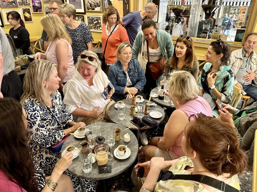 Athens: Greek Food Tasting and Market Walking Tour - Walking, weather, languages, and access