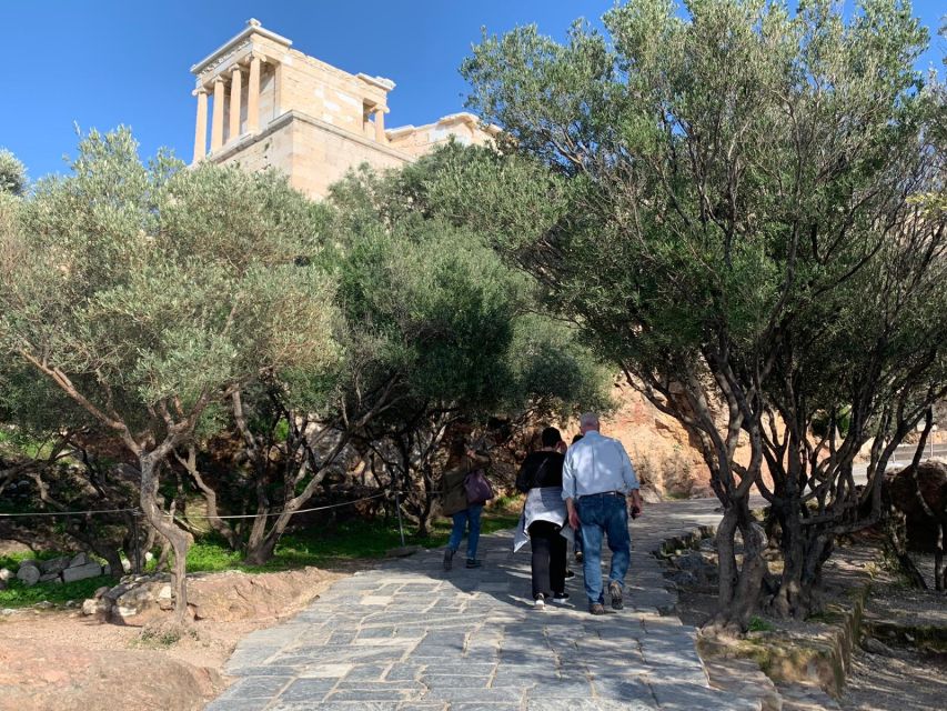 Athens: Guided Tour of Acropolis & Parthenon with Tickets - The Temple of Athena Nike above the city