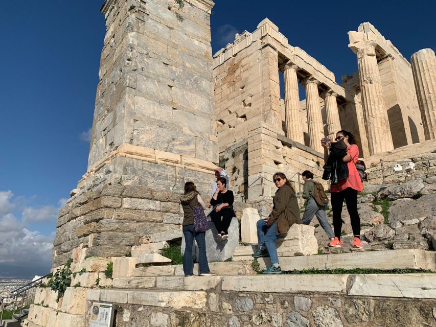 Athens: Guided Tour of Acropolis & Parthenon with Tickets - The climb through the Acropolis entrance