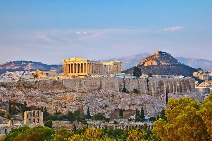 Athens: Half-Day Sightseeing Tour with Acropolis Museum - Entering the Acropolis through its ancient gateways