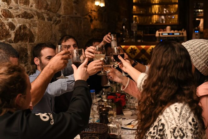 Athens Highlights Afternoon Tour with Dinner - Private Experience - The Tower of the Winds in the lamplight