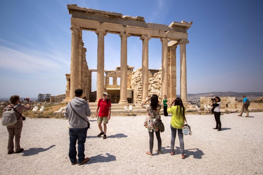 Athens: Highlights and Acropolis Guided Tour - Walking through Plaka