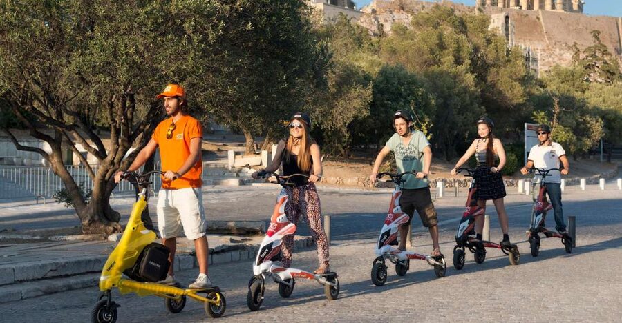 Athens Highlights by Electric Trikke Bike - What the $78 price buys you